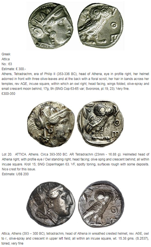 Tetradrachm-Athens,-Attica-Question